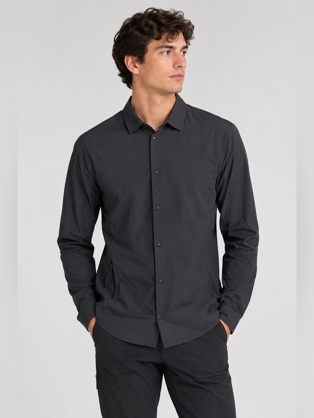 Arc’teryx Men’s Lightweight Button-Up Jacket/Shirt size XS